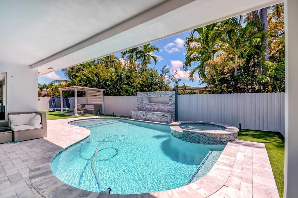 Вилла Miami Luxury House W Heated Pool & Jacuzzi Экстерьер фото