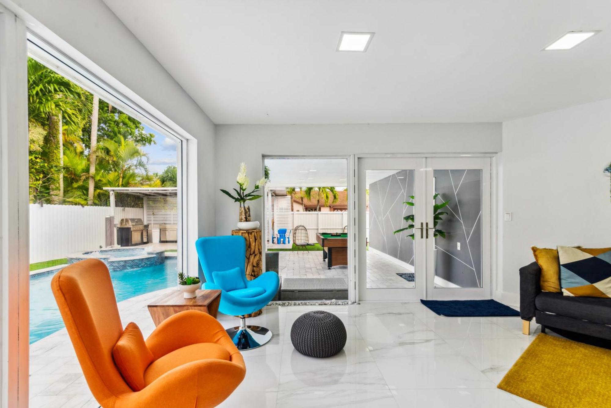 Вилла Miami Luxury House W Heated Pool & Jacuzzi Экстерьер фото