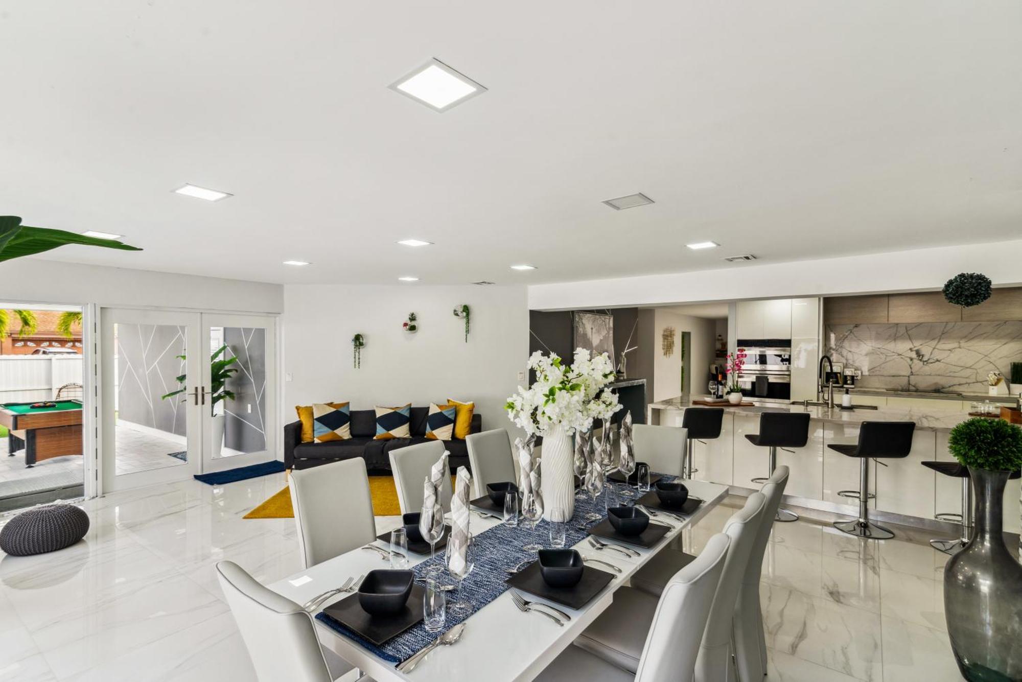 Вилла Miami Luxury House W Heated Pool & Jacuzzi Экстерьер фото
