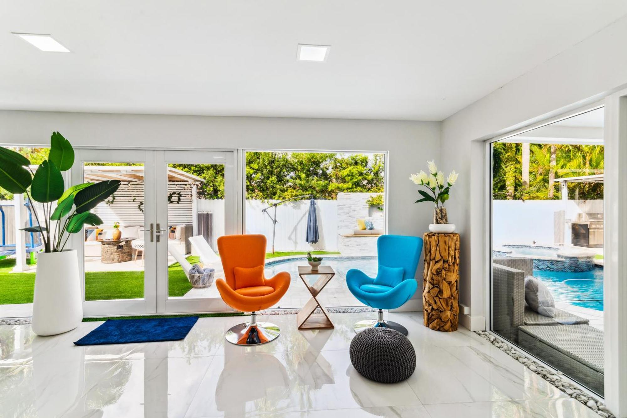 Вилла Miami Luxury House W Heated Pool & Jacuzzi Экстерьер фото