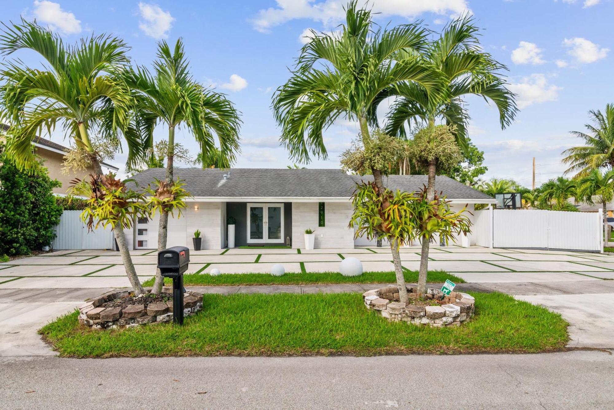 Вилла Miami Luxury House W Heated Pool & Jacuzzi Экстерьер фото