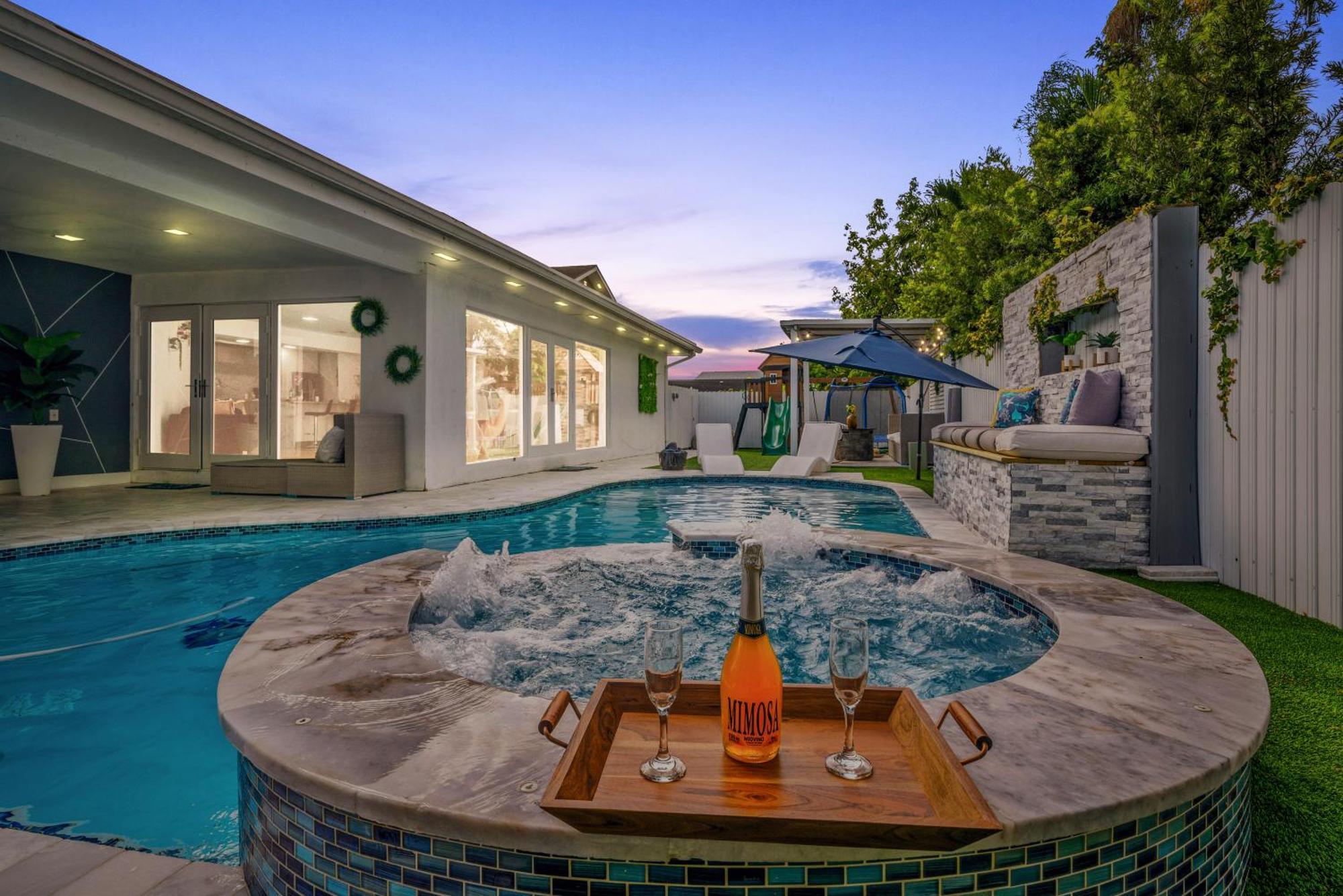 Вилла Miami Luxury House W Heated Pool & Jacuzzi Экстерьер фото
