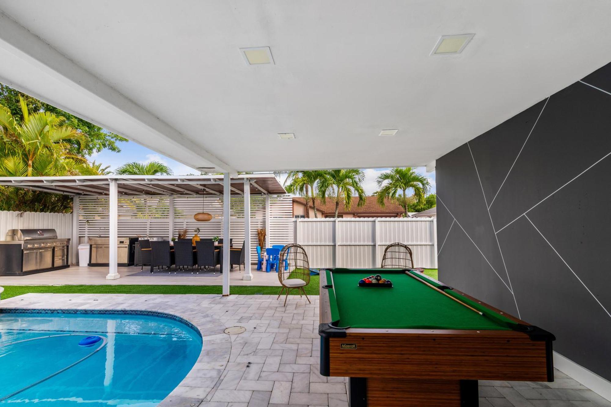 Вилла Miami Luxury House W Heated Pool & Jacuzzi Экстерьер фото