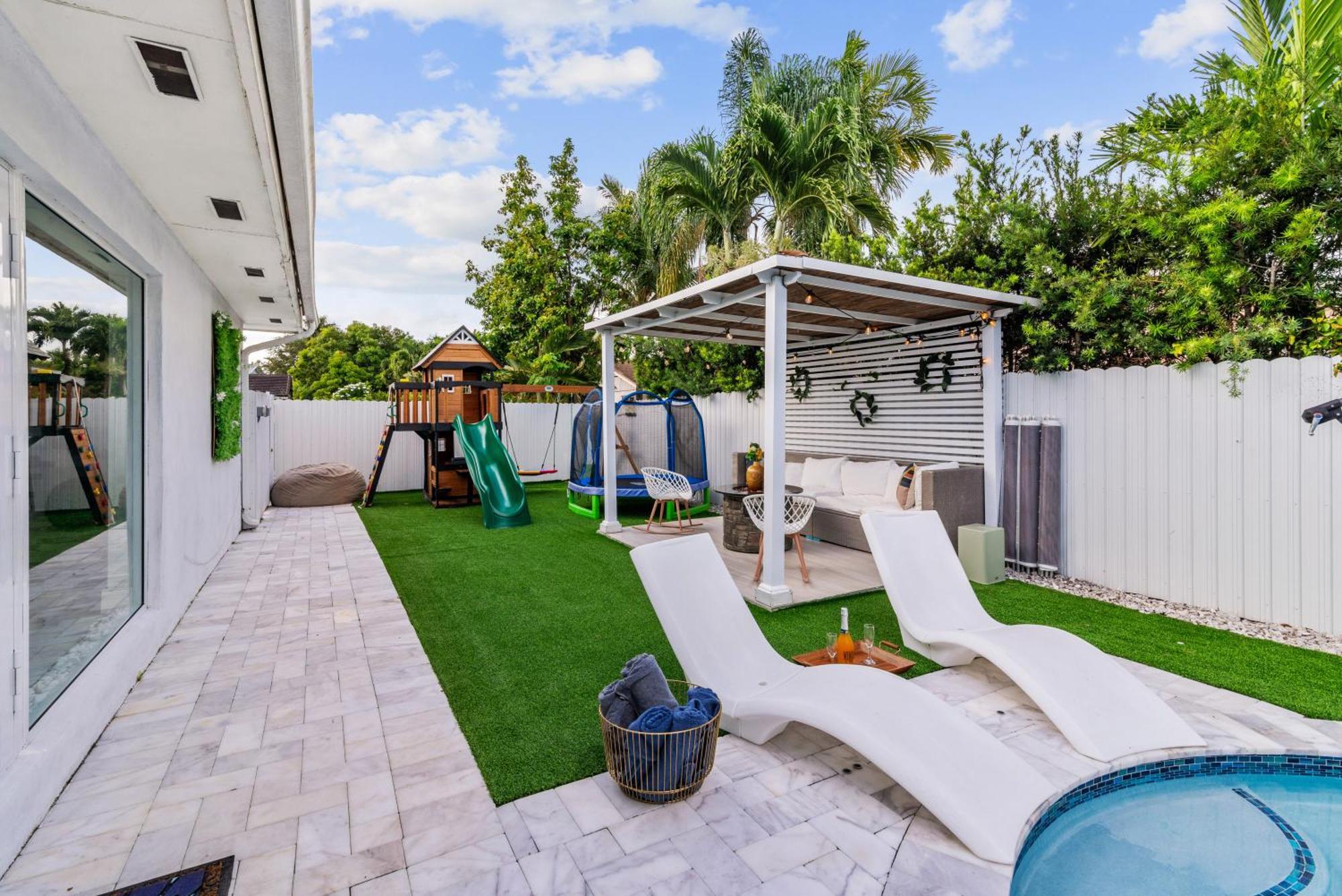 Вилла Miami Luxury House W Heated Pool & Jacuzzi Экстерьер фото