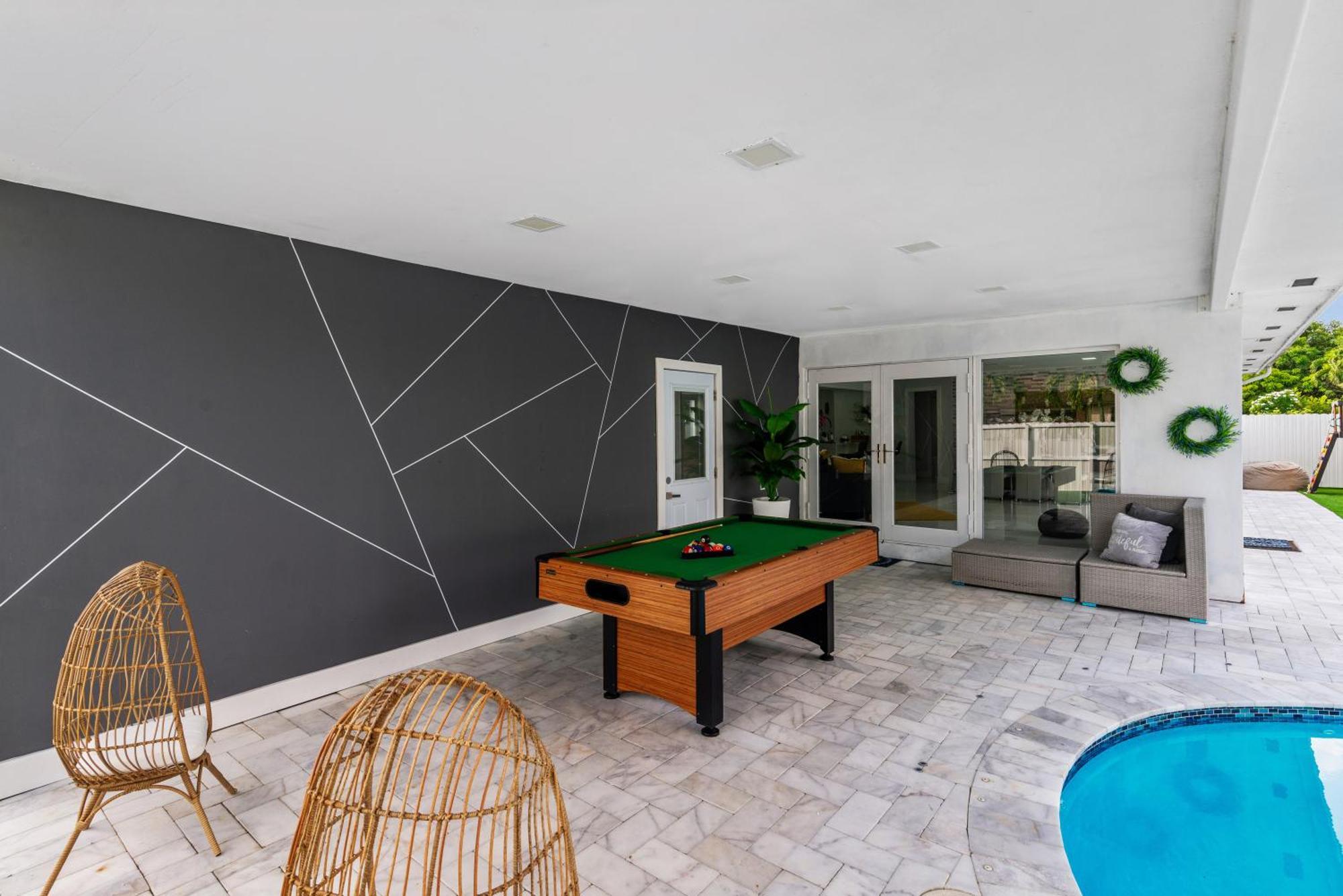 Вилла Miami Luxury House W Heated Pool & Jacuzzi Экстерьер фото